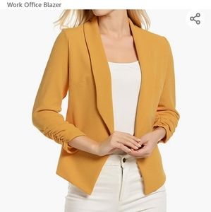 Mustard Blazer